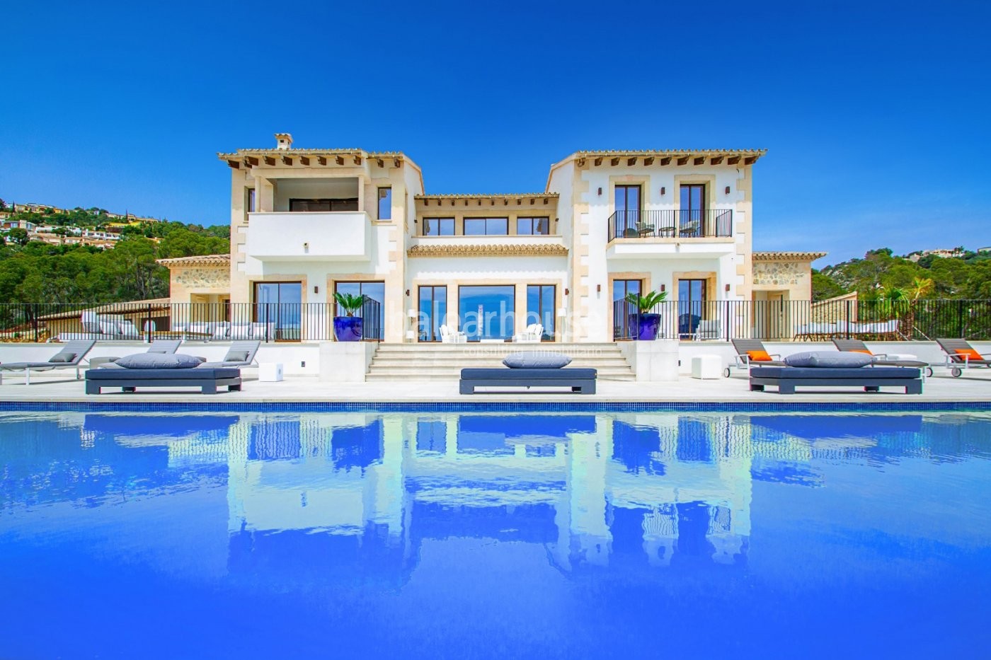 Außergewöhnliche Finca mit Blick auf das Meer und Puerto de Andratx