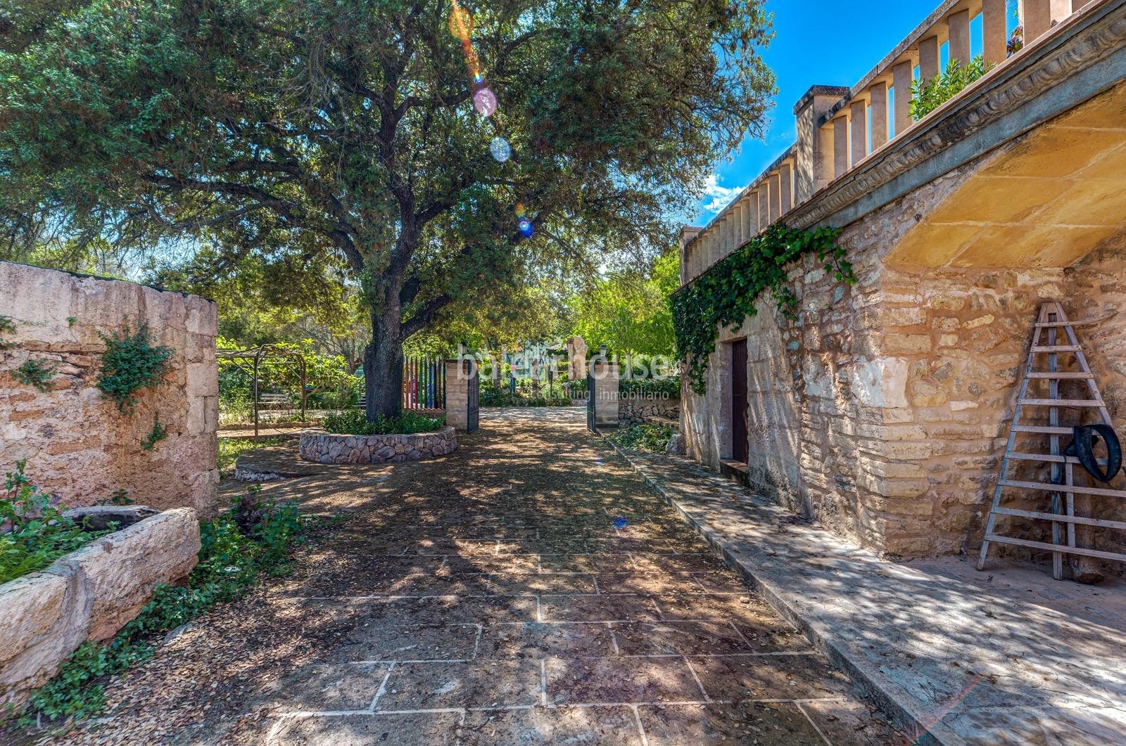 Gran finca dentro de un extenso terreno con increíbles espacios exteriores y muy cerca de playas.