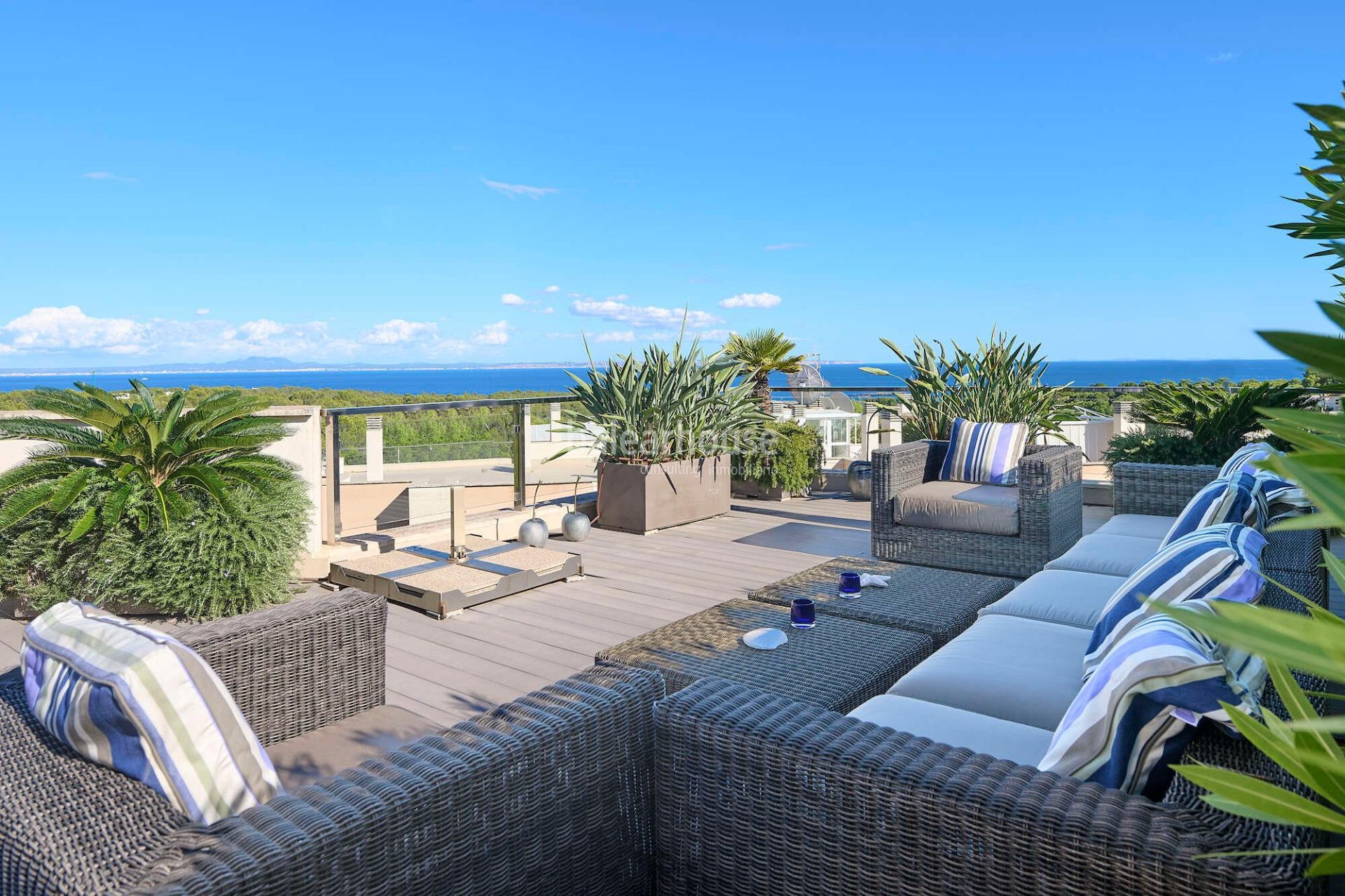 Elegantes Duplex-Penthouse mit spektakulärem Meerblick in Sol de Mallorca