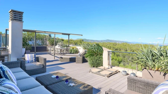 Elegantes Duplex-Penthouse mit spektakulärem Meerblick in Sol de Mallorca
