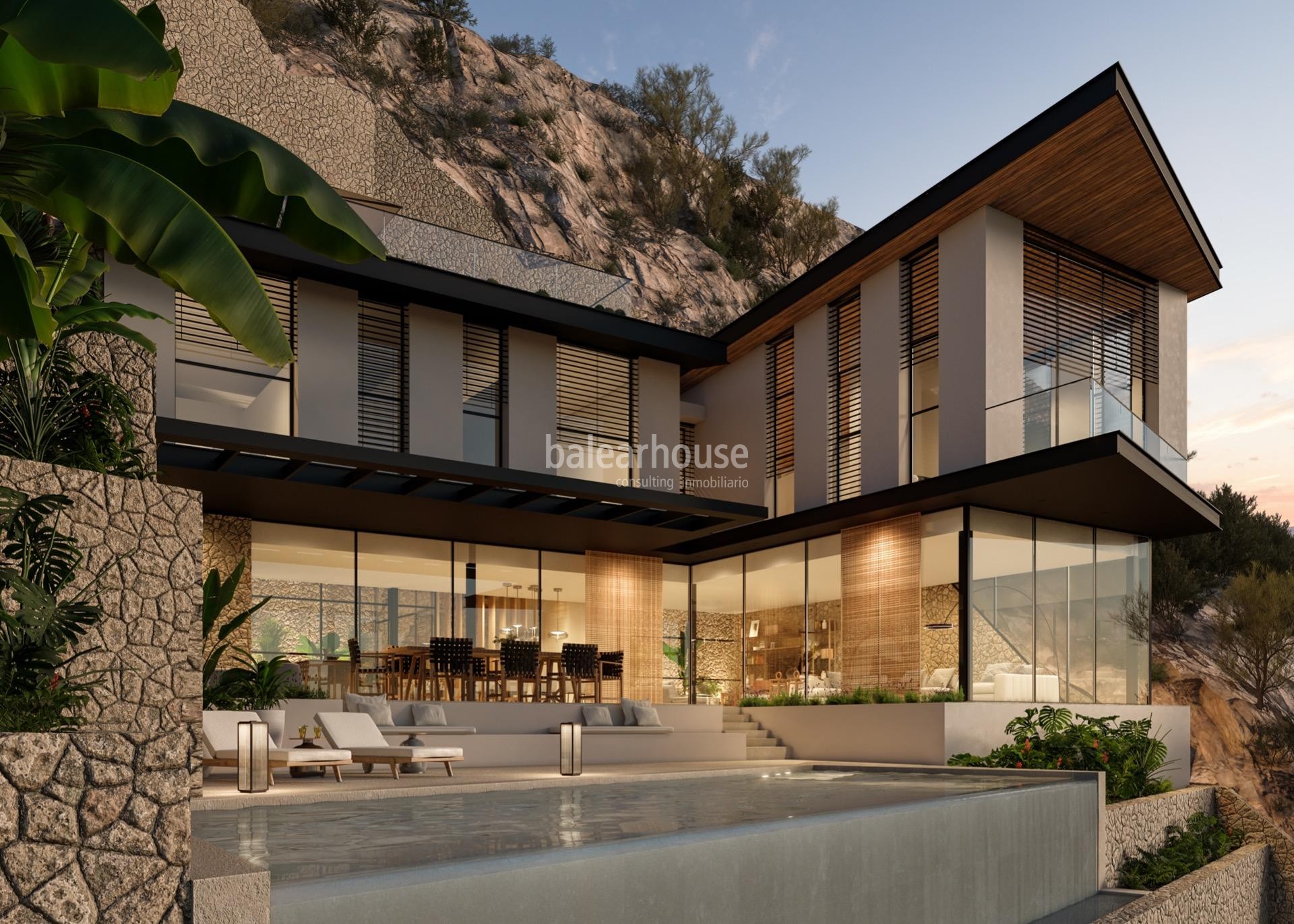 Magnífico solar con proyecto que nos ofrece impresionantes vistas al mar en el Puerto de Andratx