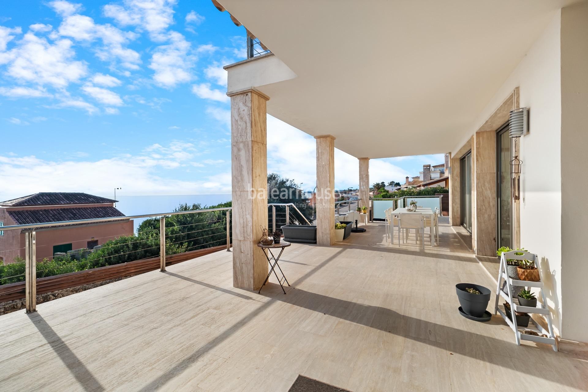 Wunderschöne Villa in Porto Cristo mit herrlichem Meerblick neben wunderschönen Buchten