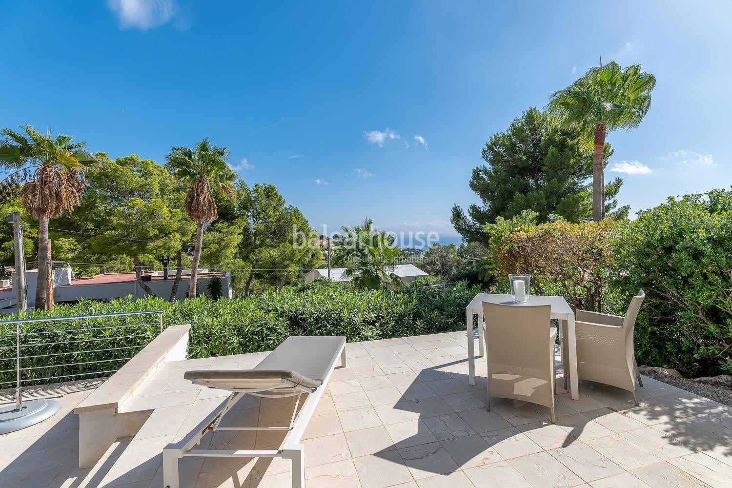 Mediterranean style villa with beautiful sea views and sunsets in Costa den Blanes