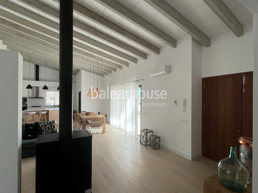 Neu gebaute Finca mit schönem Bergblick bei Inca