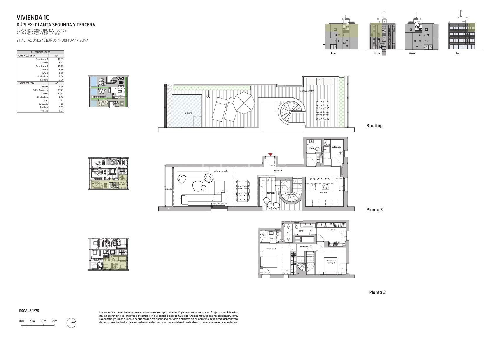 Spektakuläres Penthouse mit innovativer Architektur, privatem Pool und Meerblick in Palma