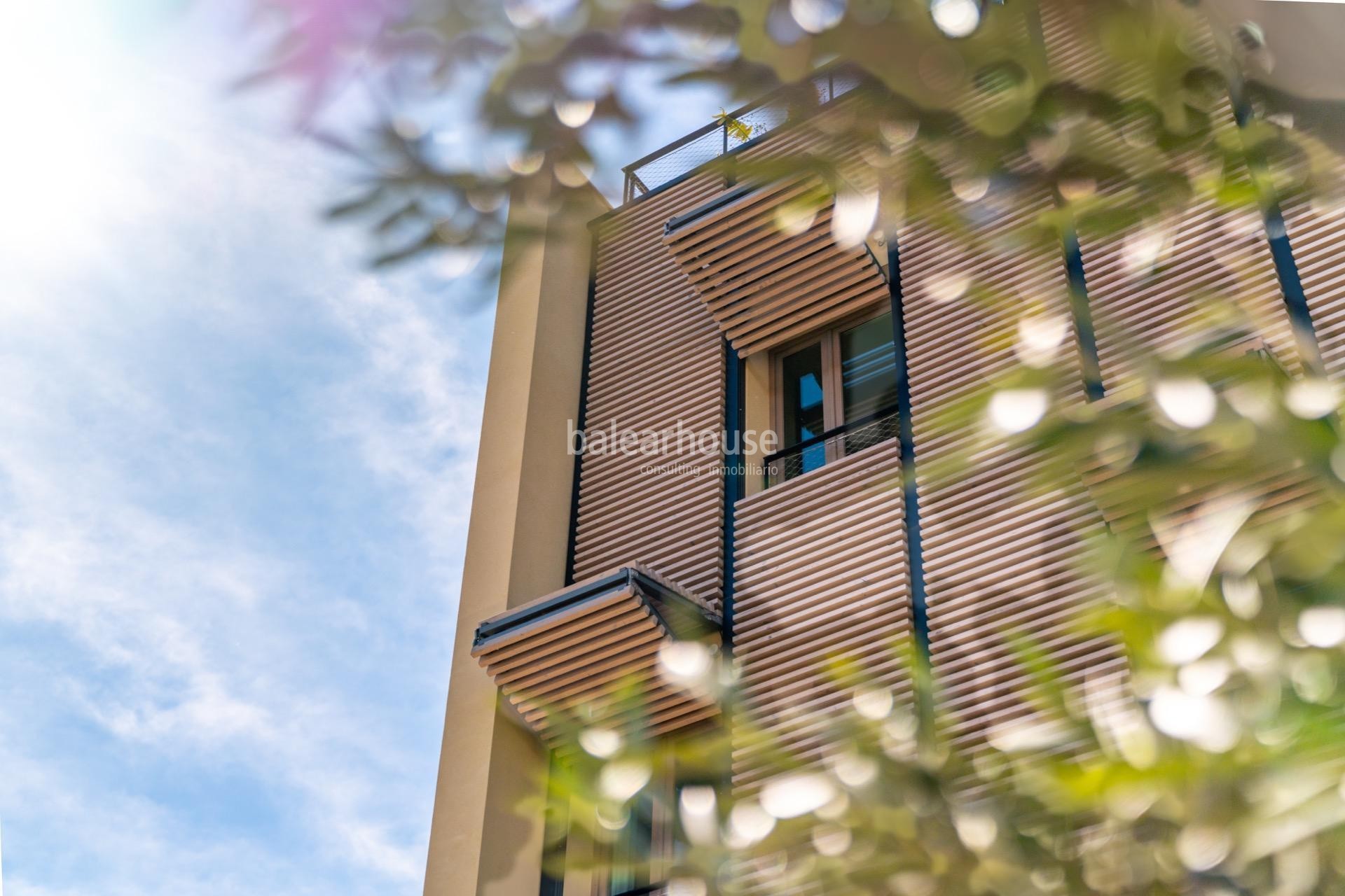 Atemberaubendes Penthouse mit Meerblick, privatem Pool und Designerarchitektur in Palma
