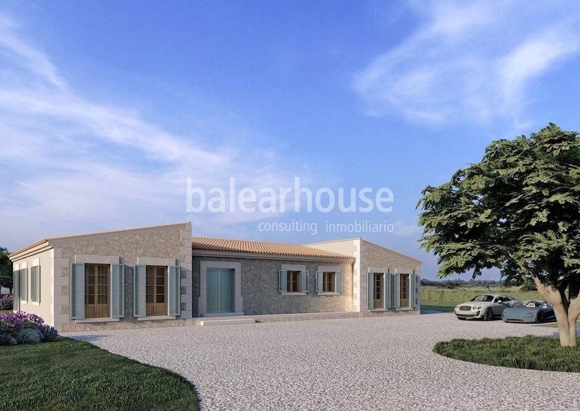 Beautiful newly built finca close to paradisiacal beaches