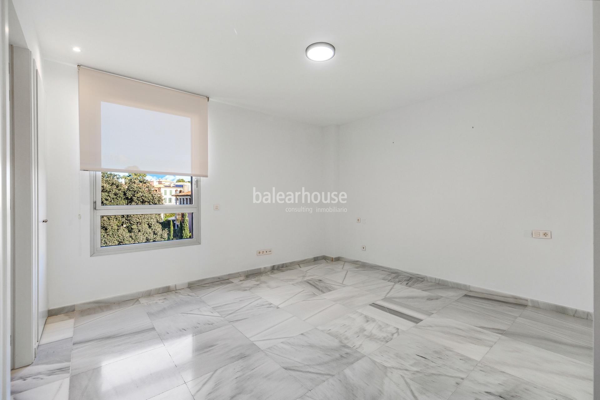 Fantastic penthouse with private solarium in a well-kept complex in front of the golf in Palma