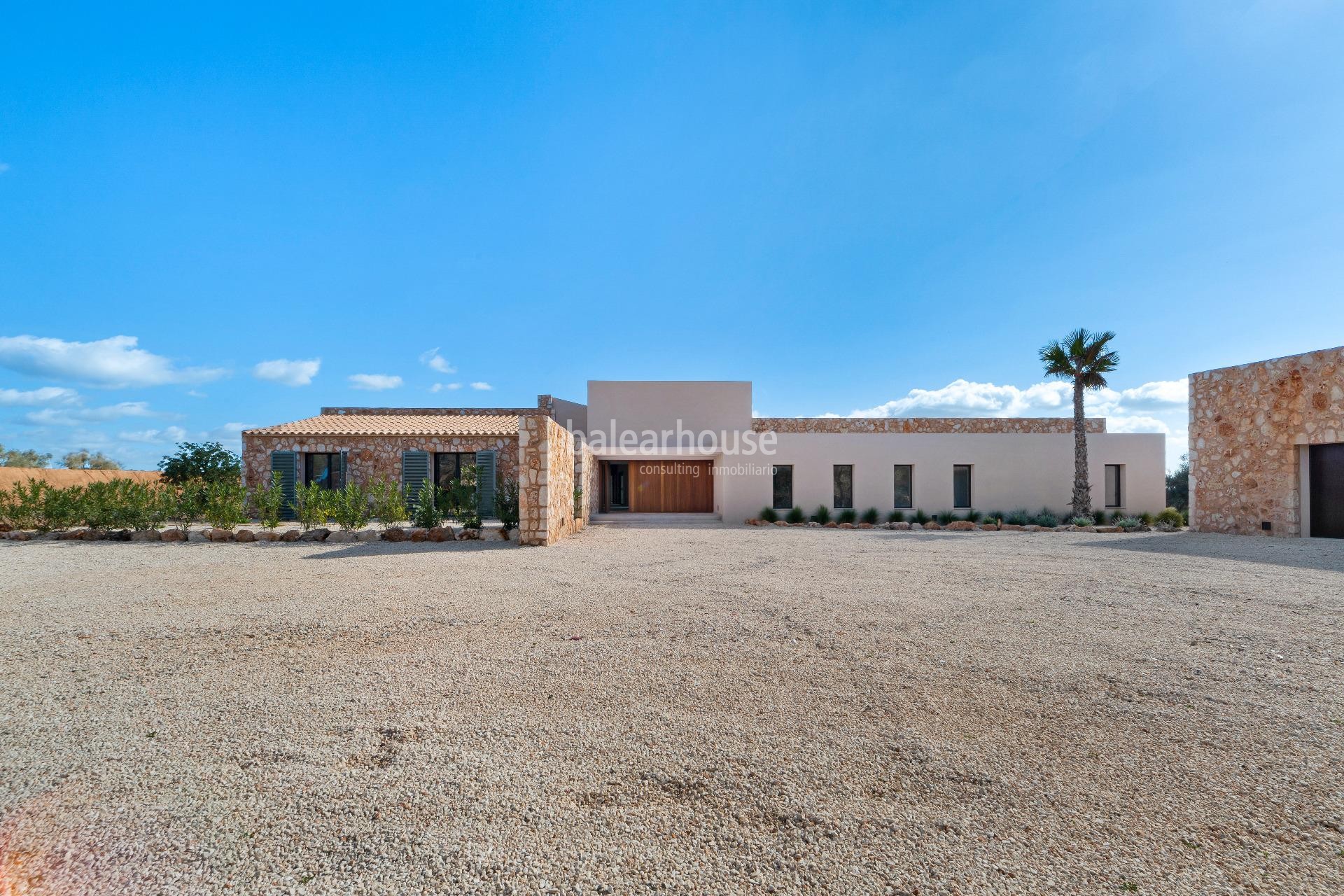 Preciosa finca de obra nueva cerca de idílicas playas de arena blanca