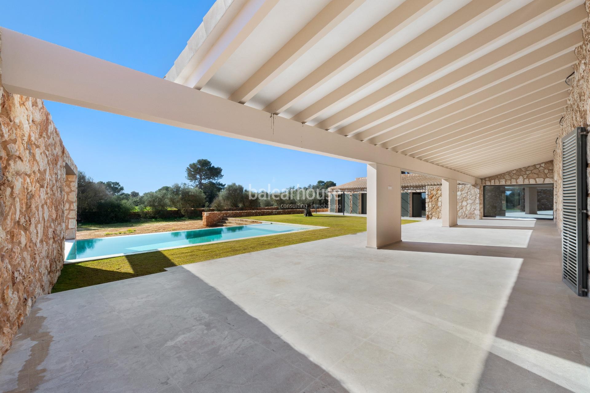 Beautiful newly built finca close to idyllic white sandy beaches