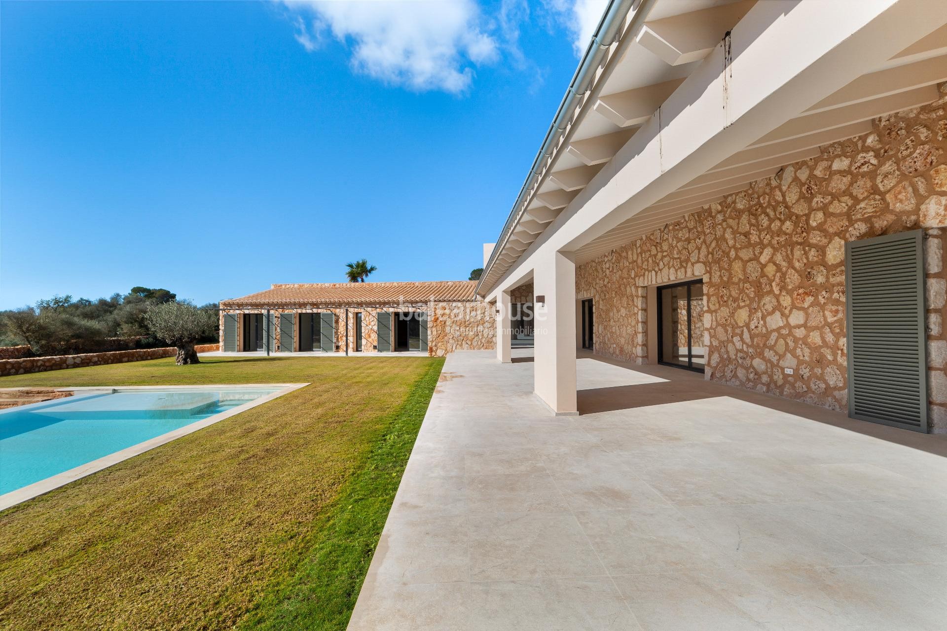 Preciosa finca de obra nueva cerca de idílicas playas de arena blanca