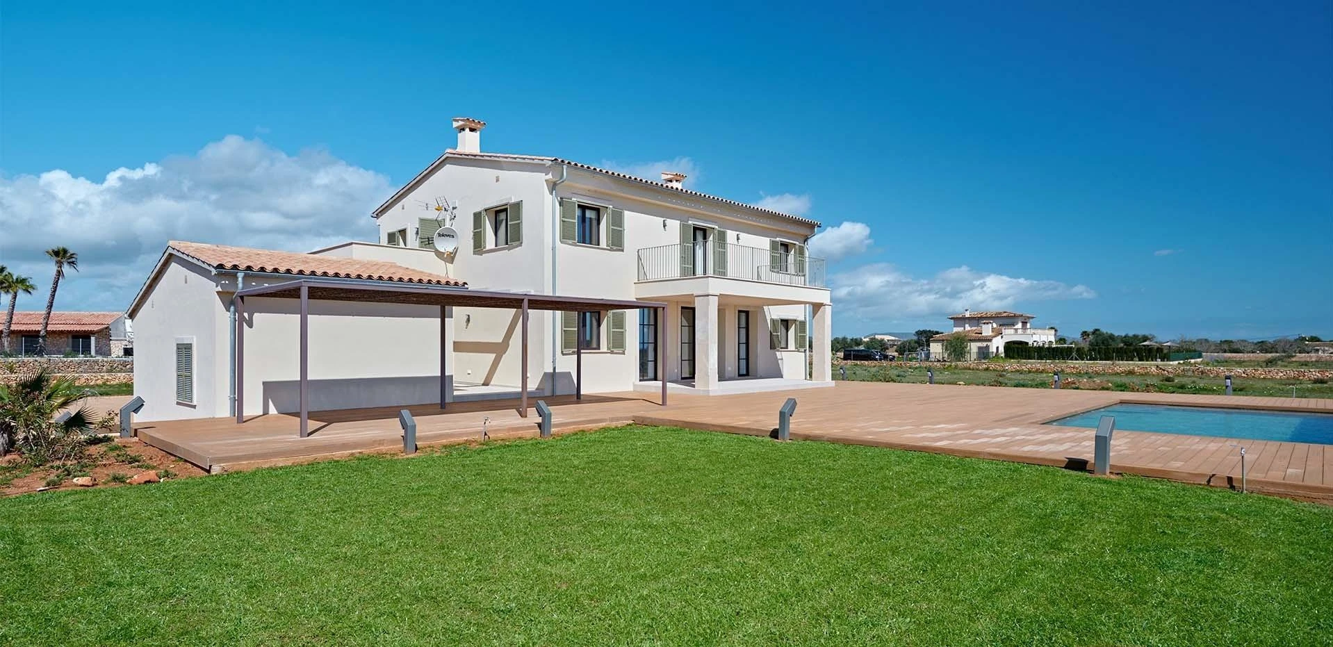 Preciosa finca de obra nueva en Porto Cristo
