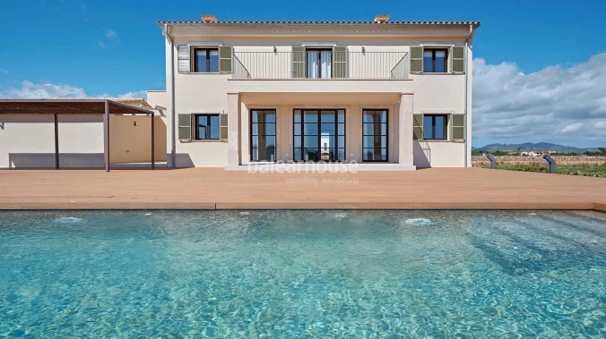 Beautiful newly built finca in Porto Cristo