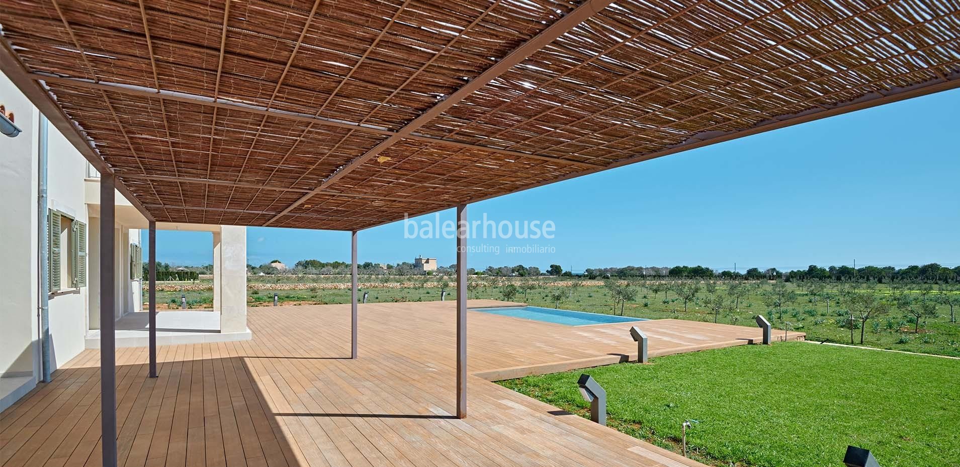 Beautiful newly built finca in Porto Cristo