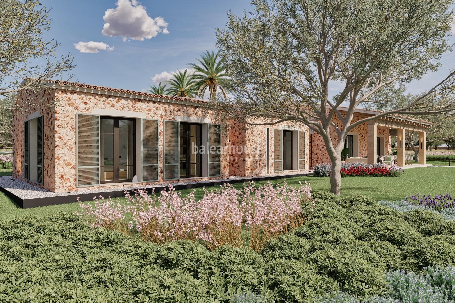 Impeccable new build finca surrounded by nature and the highest qualities in Santa María