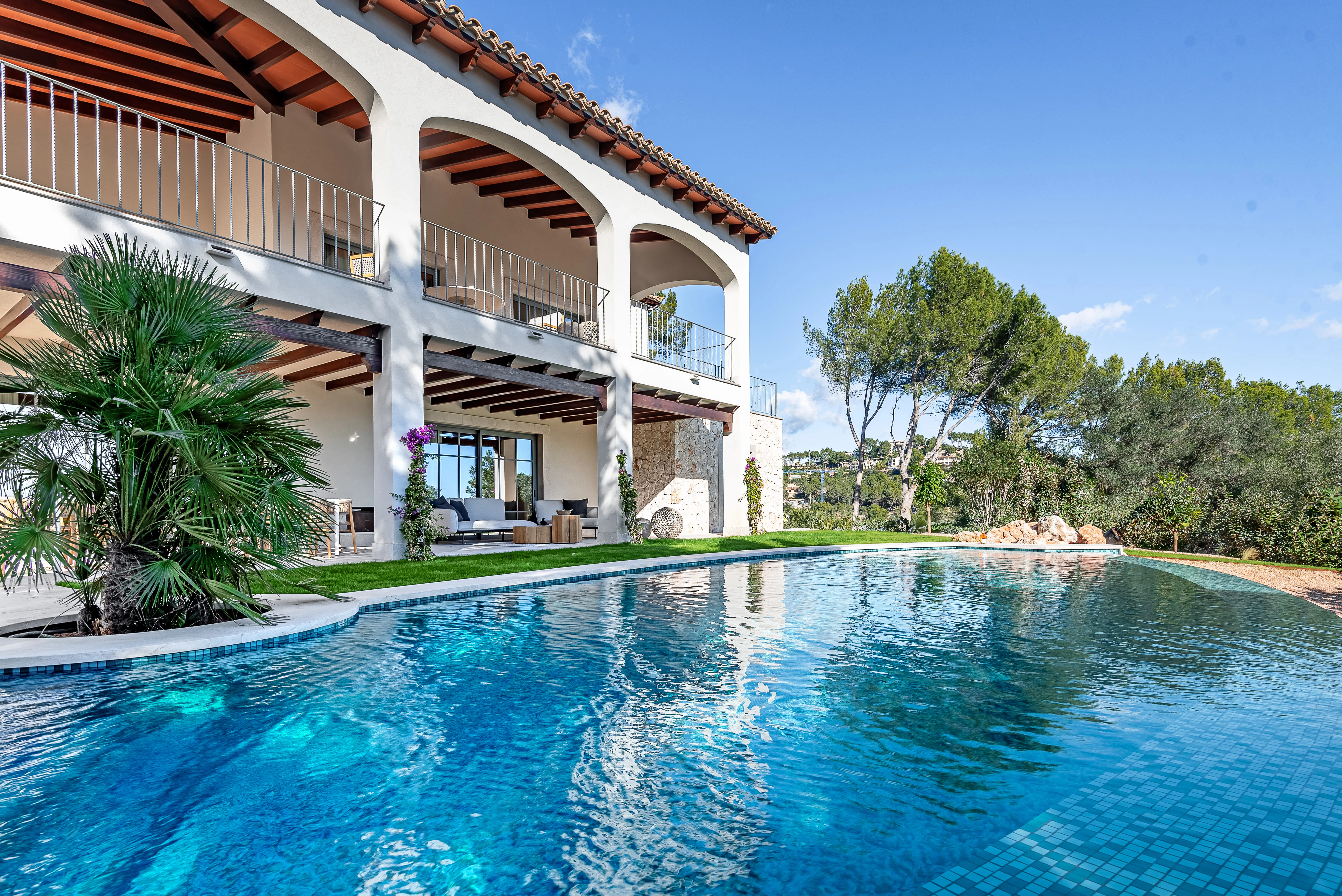 Mediterranean style houses in Mallorca