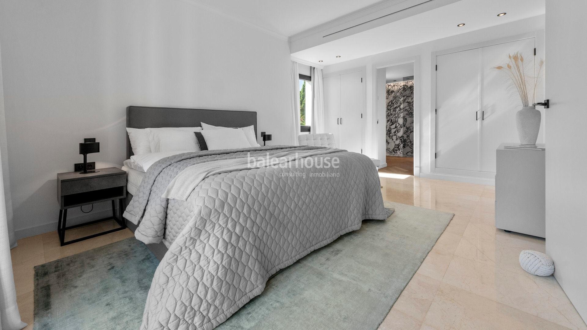 Elegant and bright newly refurbished villa in exclusive residential area