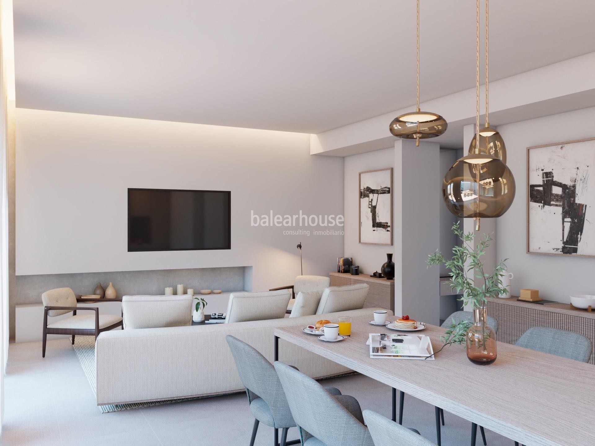 Excepcional proyecto de viviendas con lo mejor del diseño actual en un edificio protegido de Palma