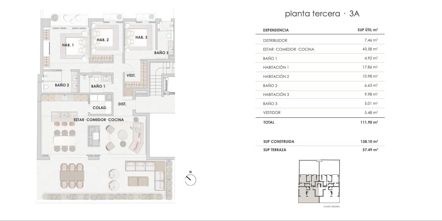 Fantastic penthouse project with the best of current design in a protected building in Palma