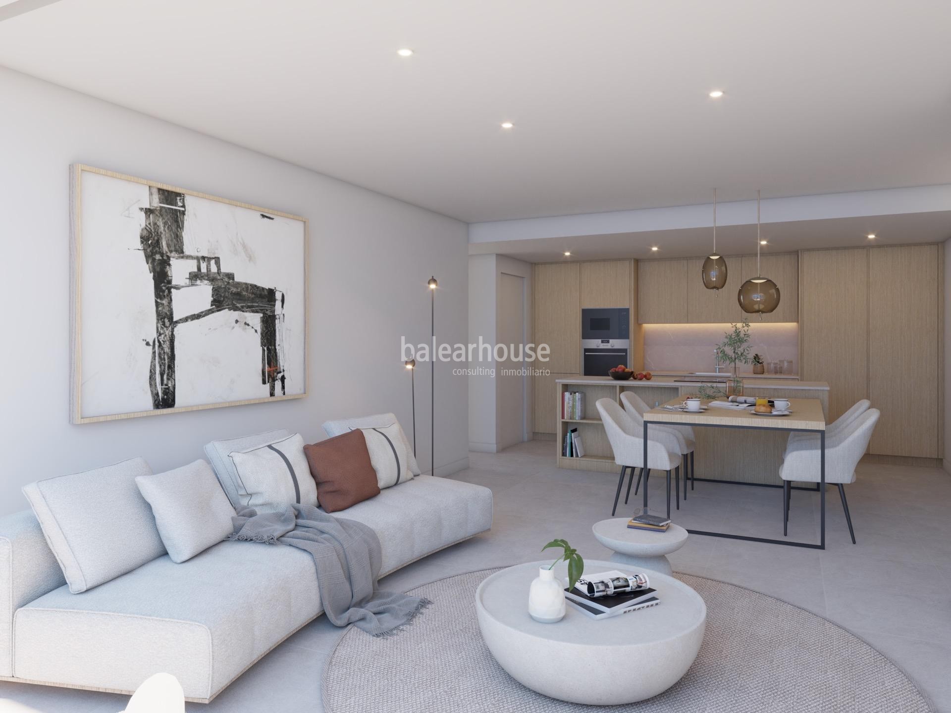 Excellent housing project with the best of current design in a protected building in Palma