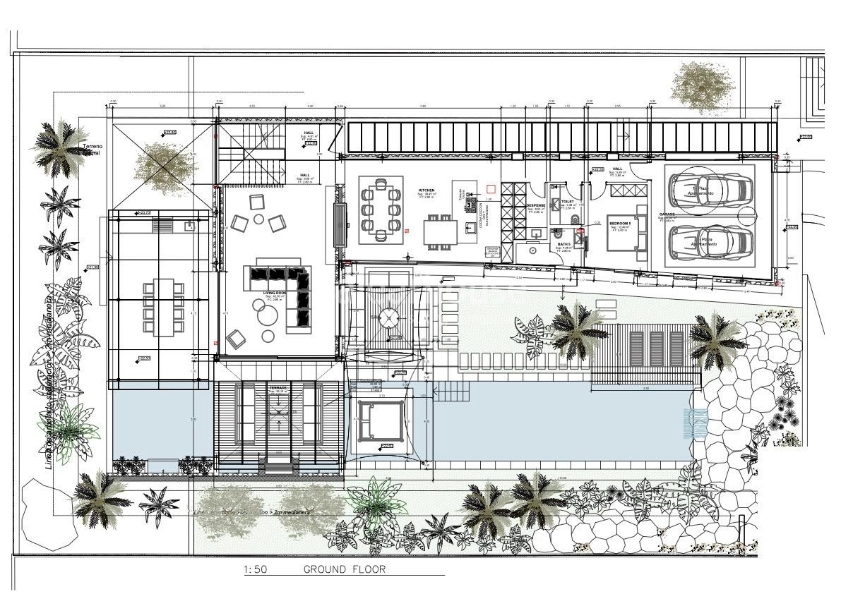 Große Designervilla in Strandnähe und hoher Qualität in der privilegierten Gegend von Santa Ponsa