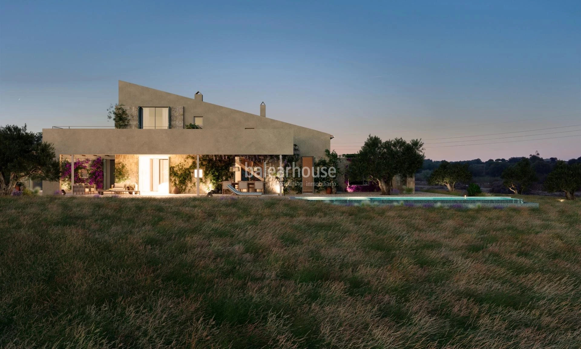 Excelente terreno con proyecto trazado de finca rústica en el campo mallorquín y muy cerca de playas