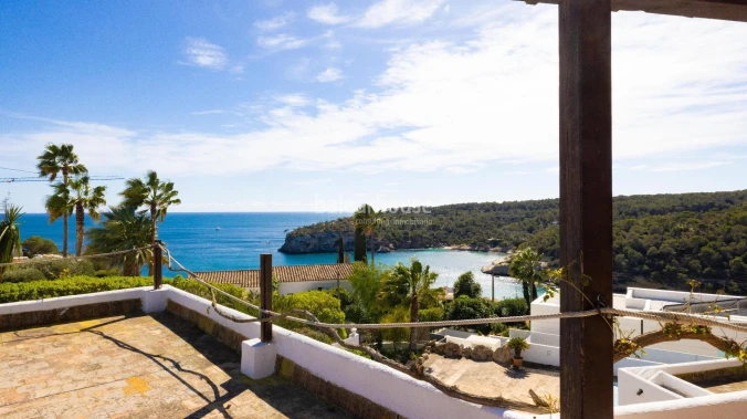 Mediterranean style villa with beautiful sea views in Sol de Mallorca