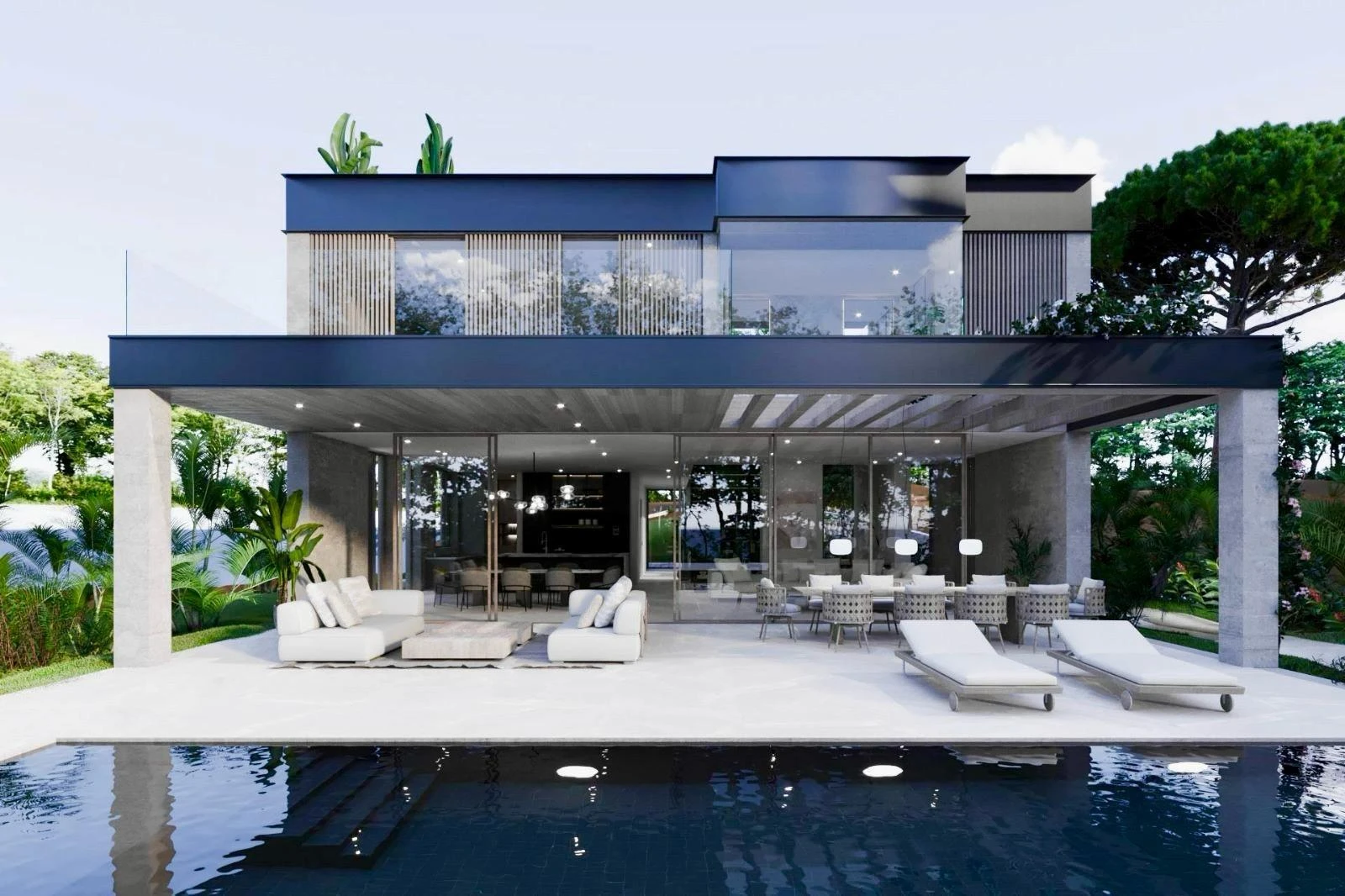 Estupendo solar en Bendinat con licencia, único por su excelente orientación sur y vistas al mar