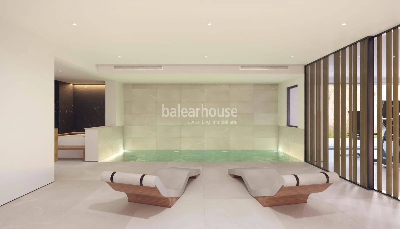 Espectacular villa de diseño contemporáneo con altas calidades y preciosas vistas al mar en Bendinat
