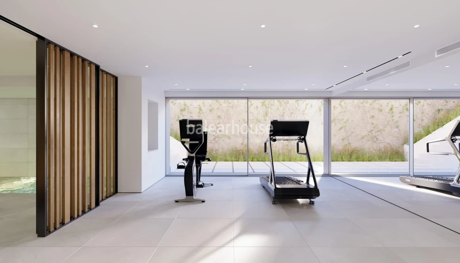 Espectacular villa de diseño contemporáneo con altas calidades y preciosas vistas al mar en Bendinat