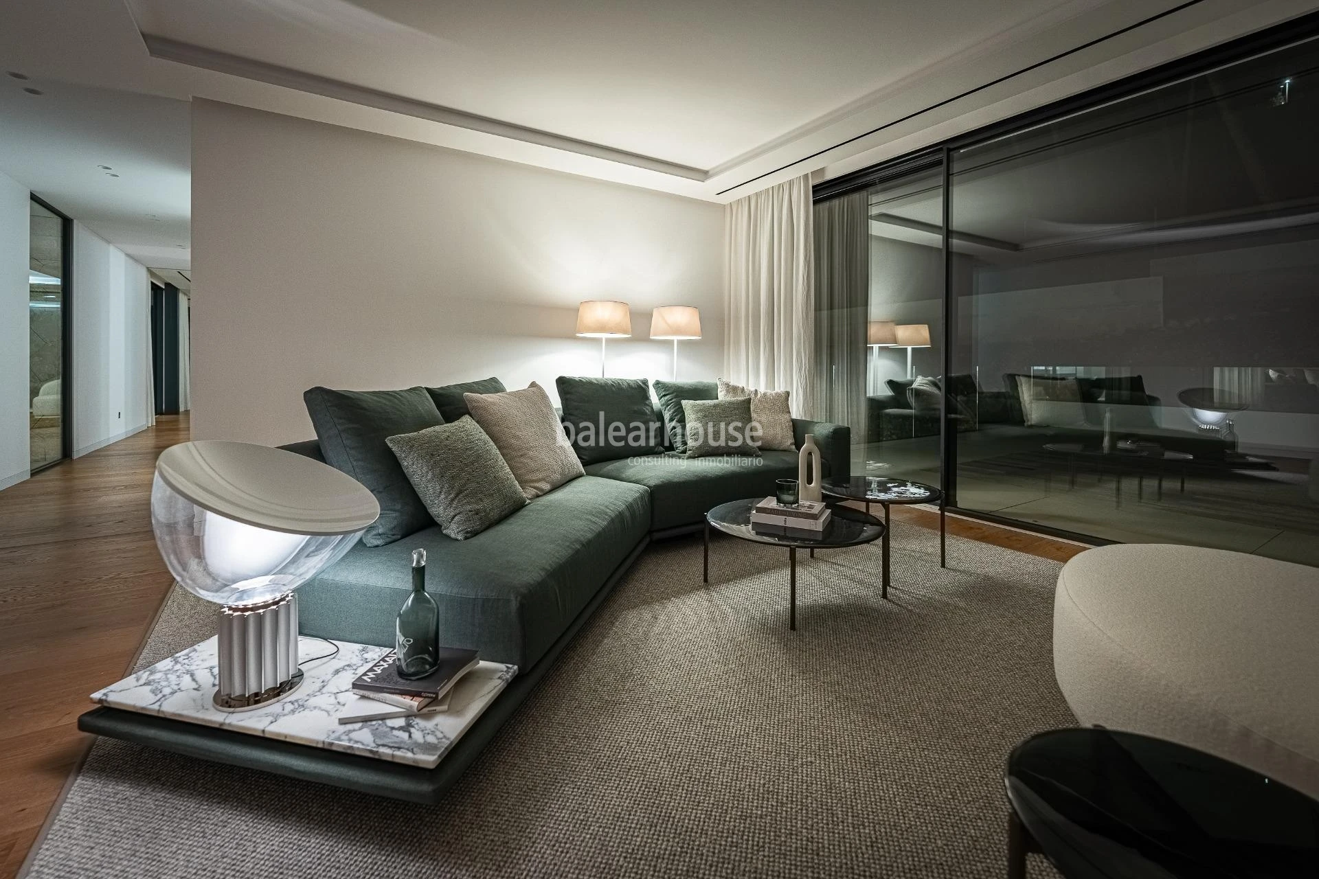 Spectacular avant-garde villa with large outdoor garden spaces and terraces in Son Vida