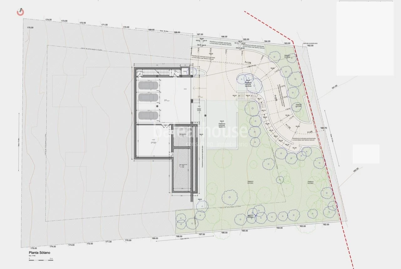 Spectacular avant-garde villa with large outdoor garden spaces and terraces in Son Vida