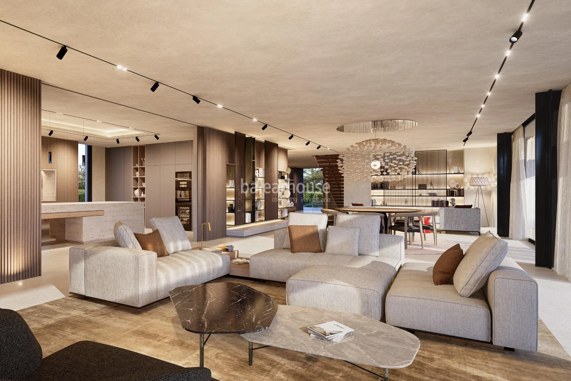 Gran terreno en la excelente zona de Sol de Mallorca con proyecto de espectacular villa moderna.