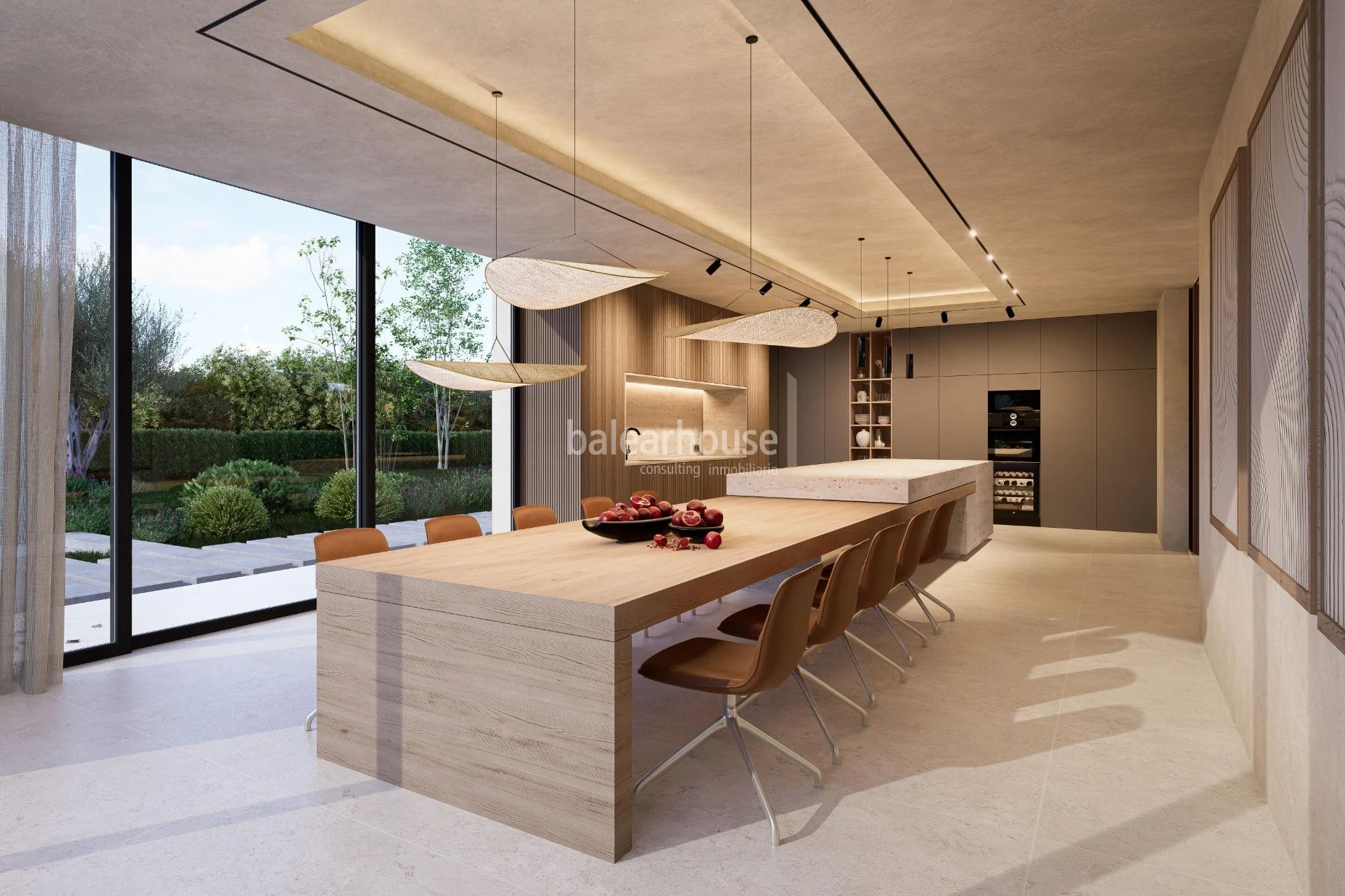 Gran terreno en la excelente zona de Sol de Mallorca con proyecto de espectacular villa moderna.