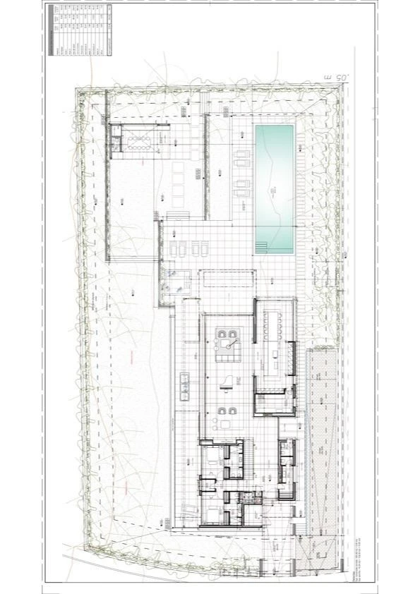 Gran terreno en la excelente zona de Sol de Mallorca con proyecto de espectacular villa moderna.