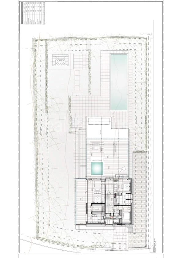 Gran terreno en la excelente zona de Sol de Mallorca con proyecto de espectacular villa moderna.
