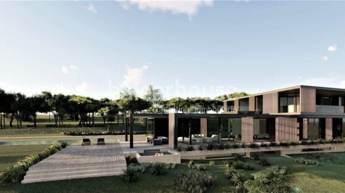 Herrliches Grundstück in Sol de Mallorca mit Projekt und Lizenz für zeitgenössische Villa