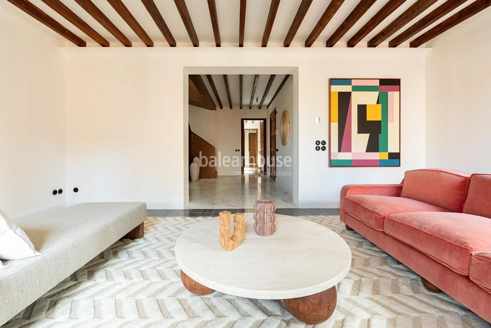 Unverbaubarer Blick über die Stadt in diesem Duplex-Penthouse mit Solarium im historischen Stadtzent