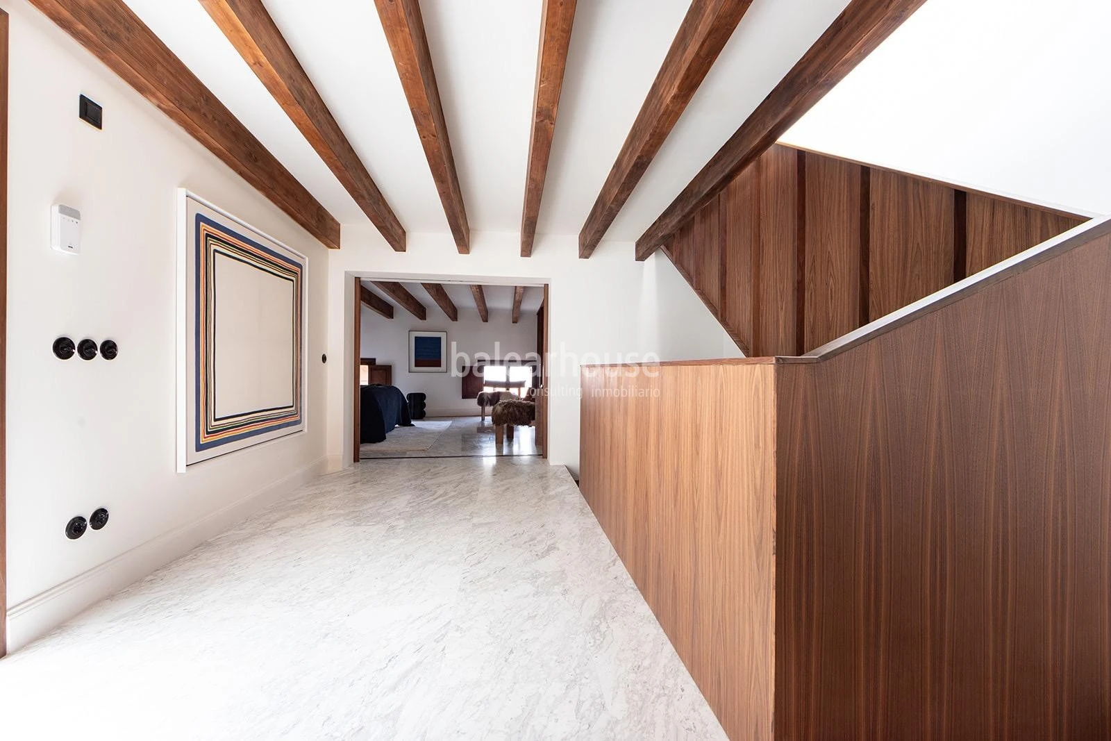 Unverbaubarer Blick über die Stadt in diesem Duplex-Penthouse mit Solarium im historischen Stadtzent
