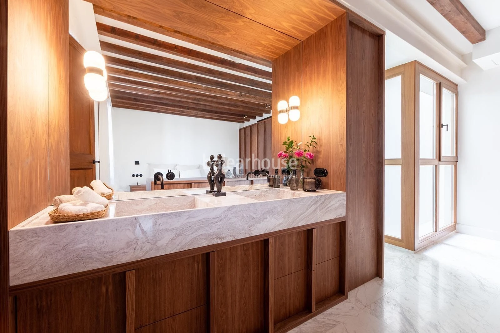 Unverbaubarer Blick über die Stadt in diesem Duplex-Penthouse mit Solarium im historischen Stadtzent