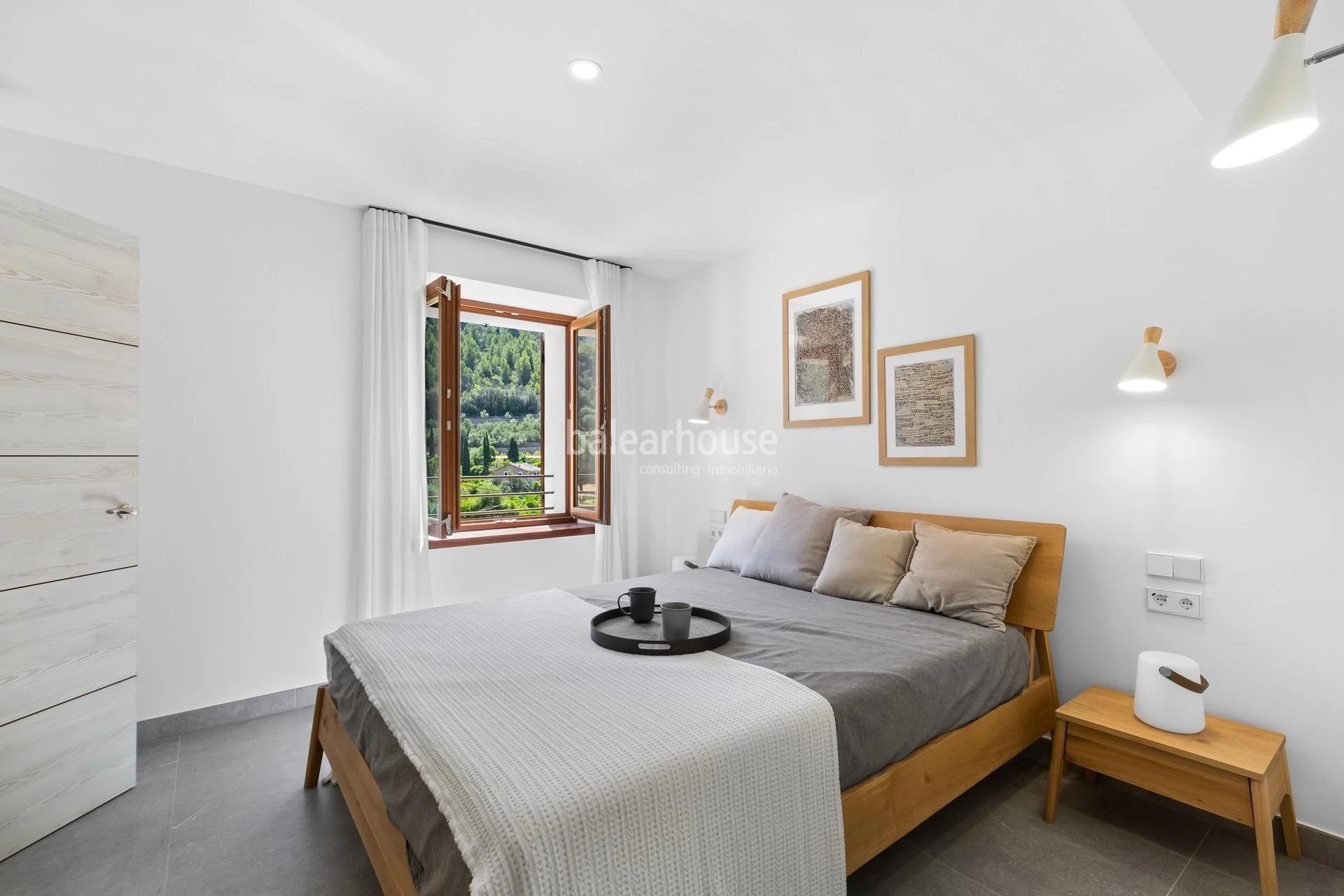 Excellent new villa in Fornalutx with pool and stunning views of the Tramuntana