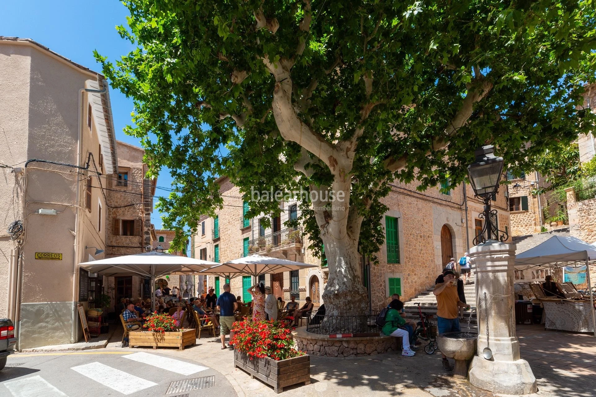 Historisches Anwesen mit herrlichem Blick auf das Tramuntana-Gebirge in Fornalutx
