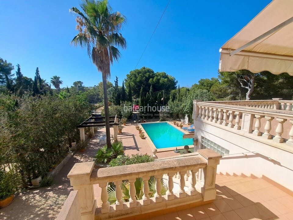 Villa de estilo tradicional muy cerca del Club Náutico de Santa Ponsa