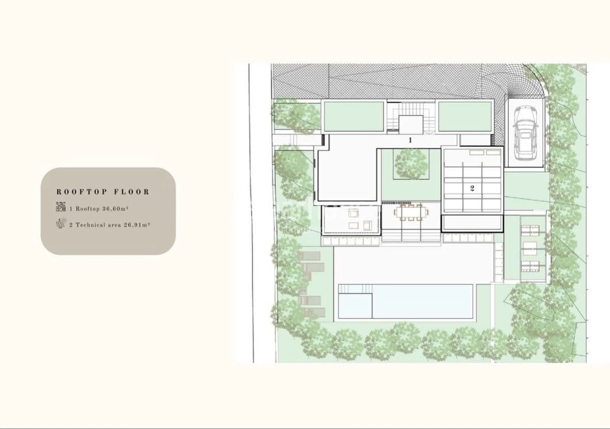 Excelente terreno cerca de la preciosa playa de Bendinat con licencia y proyecto de moderna villa