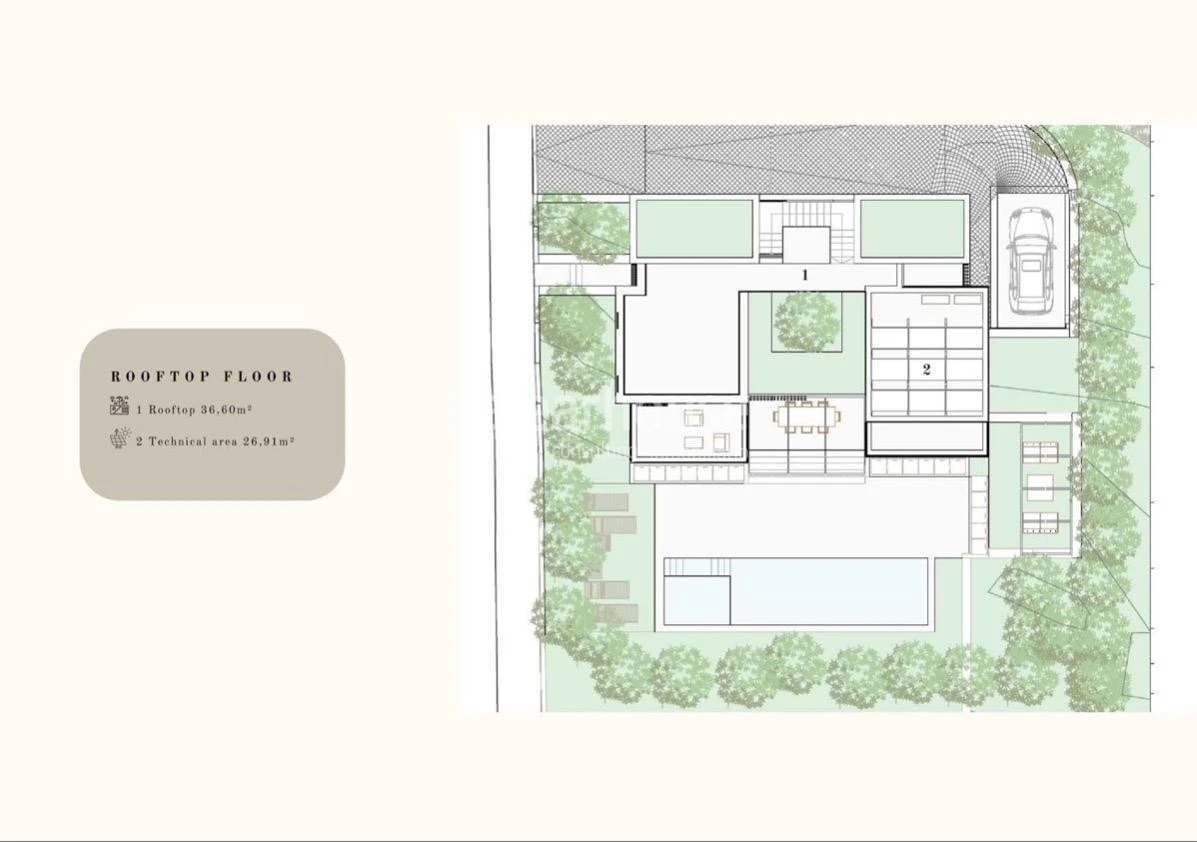 Gran proyecto de villa de diseño con altas calidades junto a una preciosa cala en Bendinat