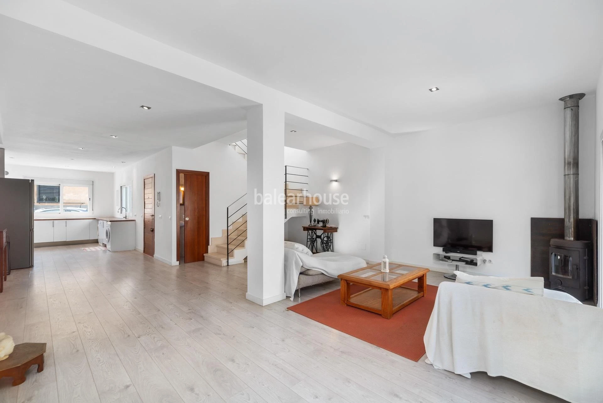 Helles Haus mit ausgezeichneten Terrassen in einer zentralen und ruhigen Gegend von Palma
