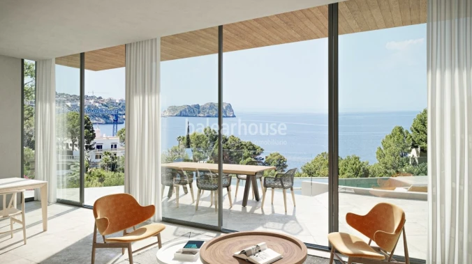Fantastic modern villa project in Costa de la Calma open to the sea and the beautiful surroundings.