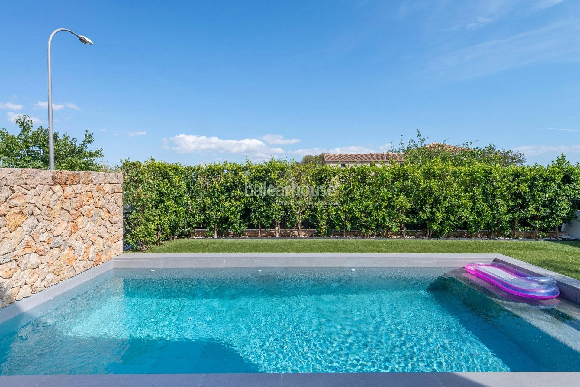 Fabulous designer villa surrounded by nature with large garden and views of the Bay of Palma