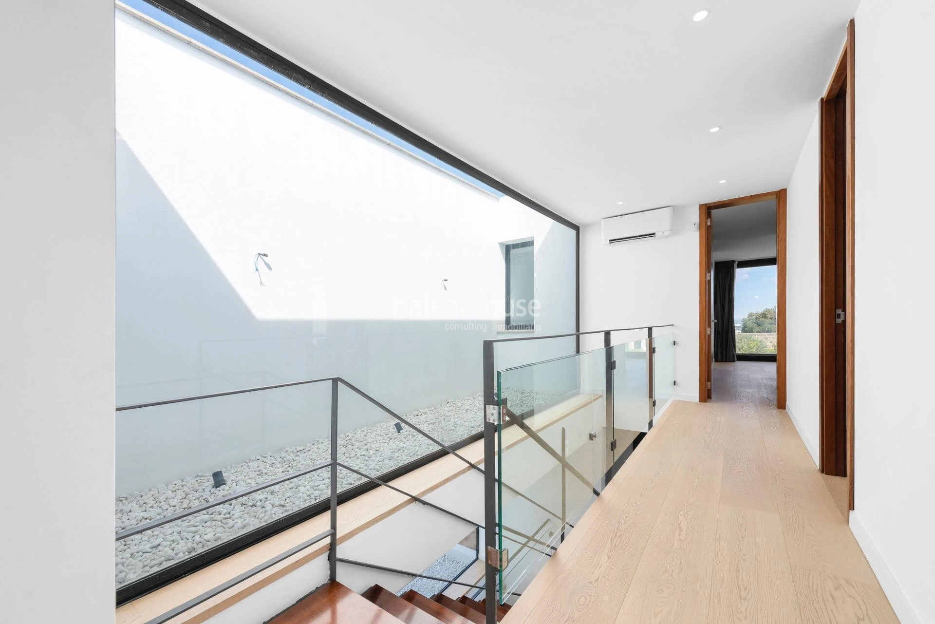 Fabulous designer villa surrounded by nature with large garden and views of the Bay of Palma