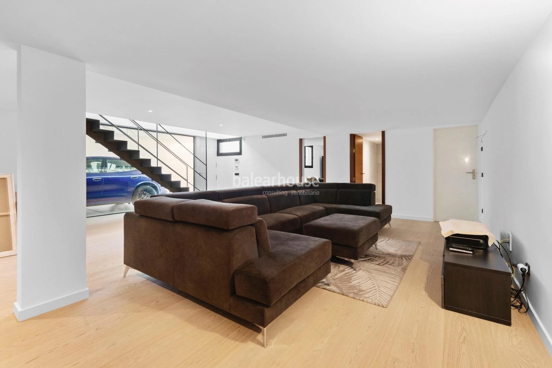 Fabulous designer villa surrounded by nature with large garden and views of the Bay of Palma